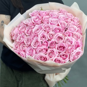 Букет из 55 роз Аваланж (60 см) в Сергиевом Посаде