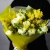 Букет из ранункулюсов и мимозы в Сергиевом Посаде