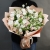 Букет "Полли" из эустом и кустовых пионовидных роз в Сергиевом Посаде