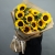 Букет "Месседж" с подсолнухами и эвкалиптом в Сергиевом Посаде