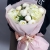 Букет "Белый жемчуг" из гортензий и пионов в Сергиевом Посаде