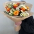 Букет "Апельсин" из роз и хризантем сантини в Сергиевом Посаде